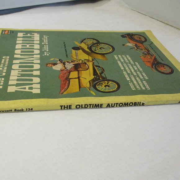 Vintage 1951 Oldtime Old Time Auto Automobile CAR Book Fawcett  Paperback - Picture 3 of 11